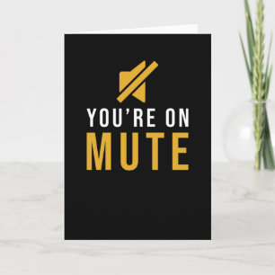 Carte Vous êtes sur Mute
