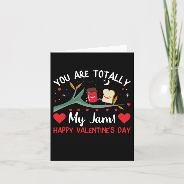 Carte Vous Êtes Totalement Mes Valentines De Jam (Devant)