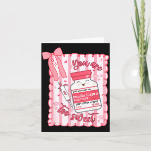 Carte Vous êtes trop gentille infirmière Valentine Pharm