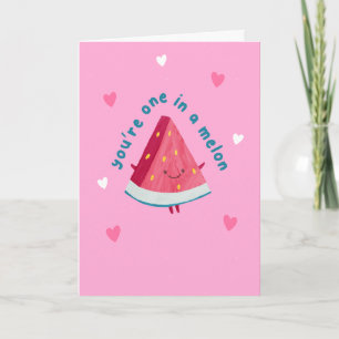 Carte Vous êtes un dans un anniversaire Melon