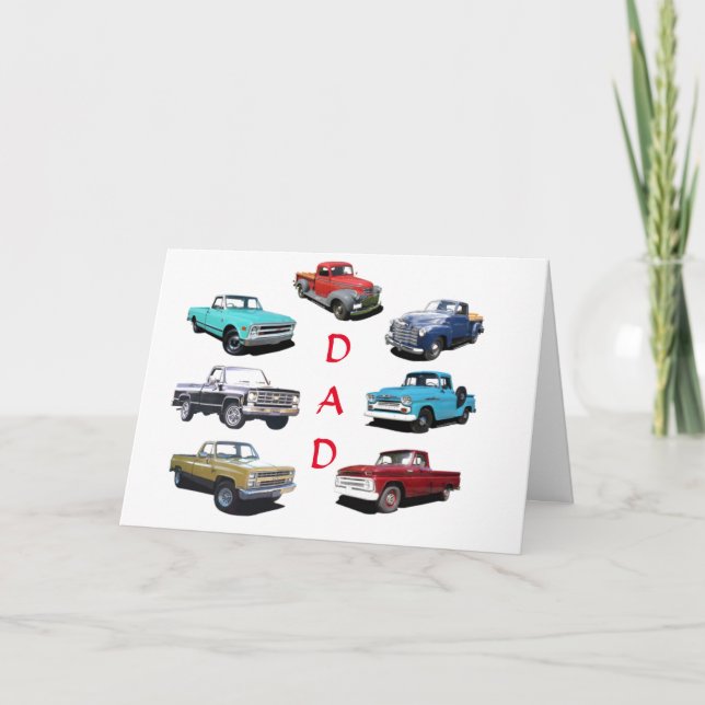 CARTE **VOUS ÊTES UN PÈRE CLASSIQUE*** BONNE FÊTE DES PÈ (Devant)