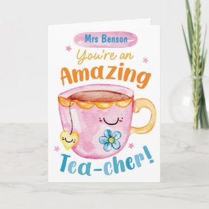 Carte Vous êtes un professeur de thé incroyable – Tasse