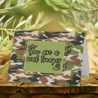 Vous êtes un vrai soldat Camouflage se porter bien