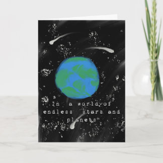 Carte Vous êtes une personne unique au monde