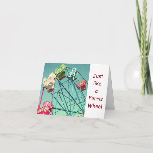 CARTE ***VOUS*** FAIRE TOUS LES JOURS VAUT LA PETITE VIE (Devant)