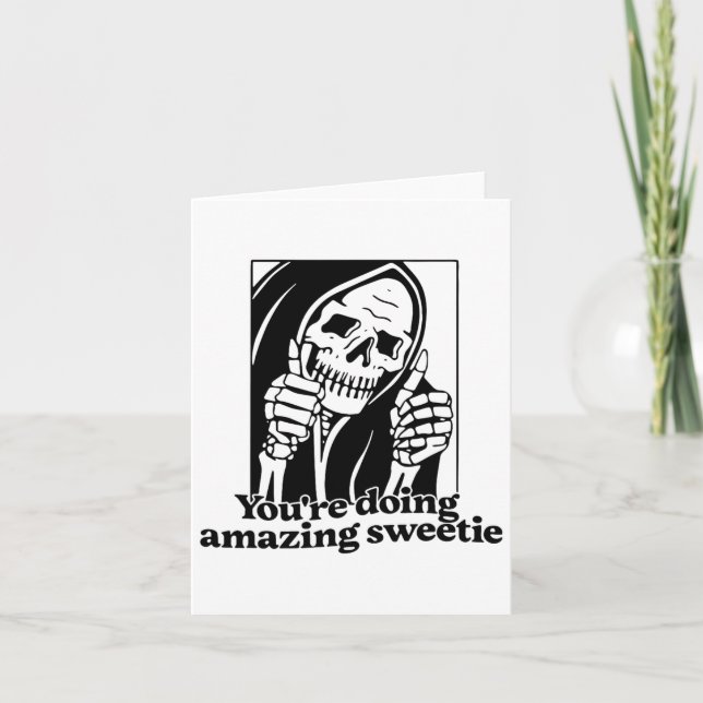 Carte Vous faites Extraordinaire Sweetie1 (Devant)