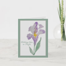 Vous gardant dans la prière | Iris Violet Prière