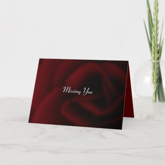 CARTE VOUS MANQUANT SALUTATION (Devant)
