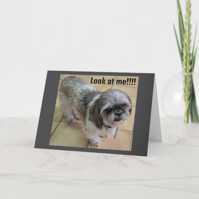 CARTE "VOUS MANQUE À REMERCIER" (Devant)