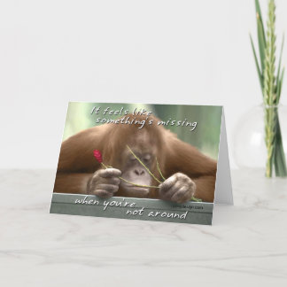 Carte Vous manquer