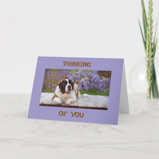 CARTE *VOUS MANQUEZ DE VOUS/PENSEZ À VOUS AUSSI* (Devant)