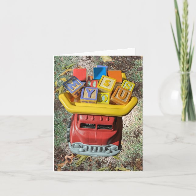 Carte Vous Manquez Les Truckers (Devant)