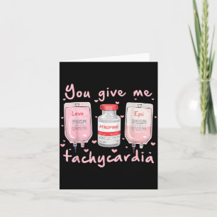 Carte Vous me donnez une tachycardie Infirmière Saint-Va