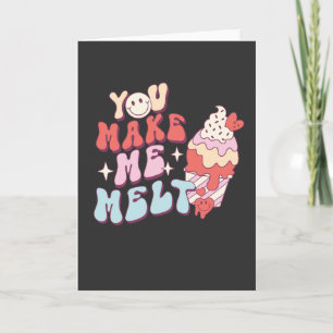 Carte Vous Me Faites Fondre - Funny Valentines Day Ice C