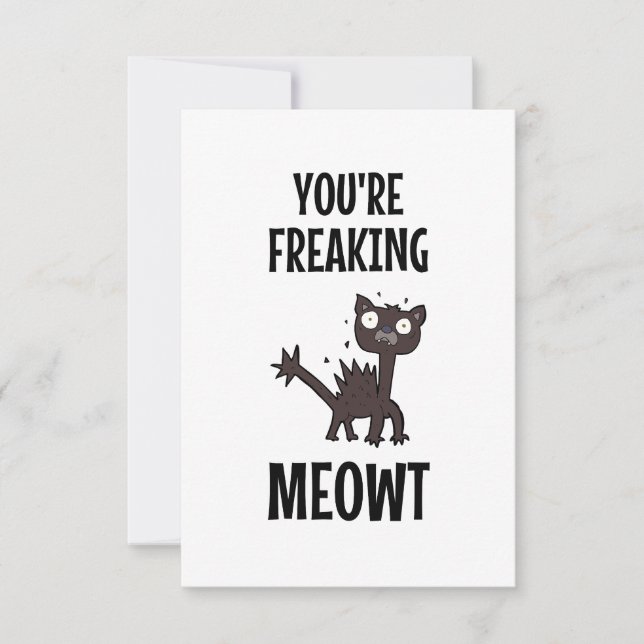 Carte Vous Me Faites Freaker Card (Devant)