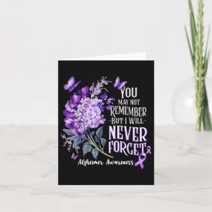 Carte Vous Ne Vous Souvenez Peut-Être Pas, Mais Je N'Oub