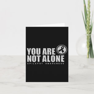 Carte Vous N'Êtes Pas Le Seul À Porter L'Épilepsie Du Jo