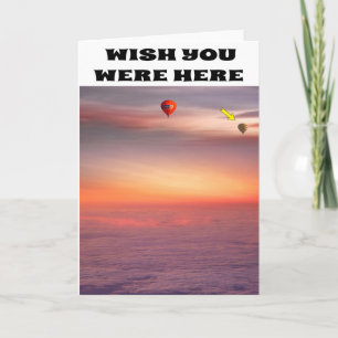 Carte Vous nous manquez.