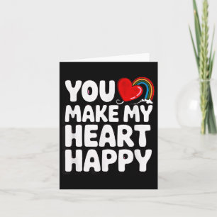 Carte Vous Rendez Mon Cœur Heureux Enfants Pour Les Enfa