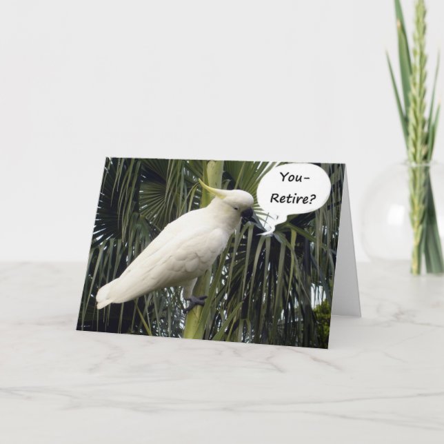 CARTE "VOUS RETIREZ", C'EST DU TEMPS-PLAISIR ! (Devant)