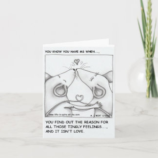 Carte Vous savez que vous avez la milliseconde quand…