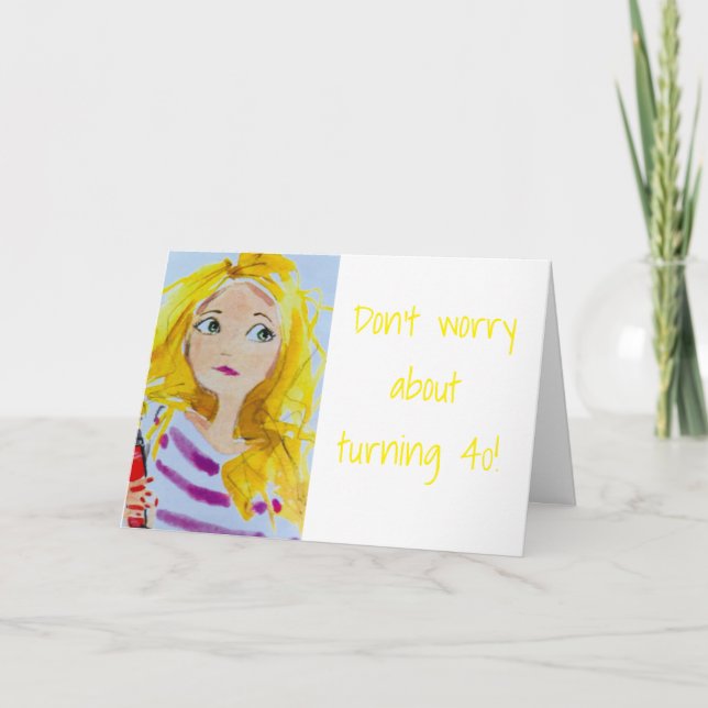 Carte VOUS SEREZ TOUJOURS "39" POUR MOI *40e HUMOUR D'AN (Devant)