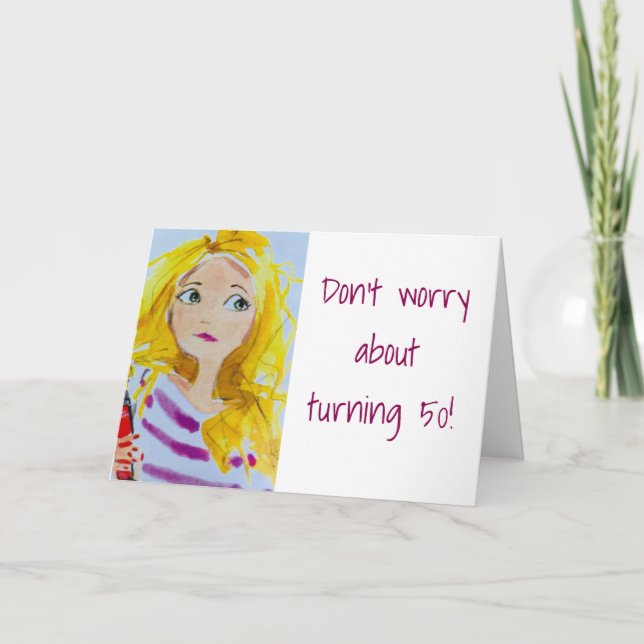 Carte VOUS SEREZ TOUJOURS "49" POUR MOI *50e HUMOUR D'AN (Devant)