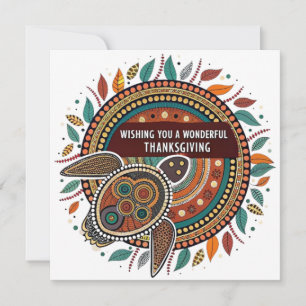 CARTE VOUS SOUHAITANT UN MERVEILLEUX THANKSGIVING