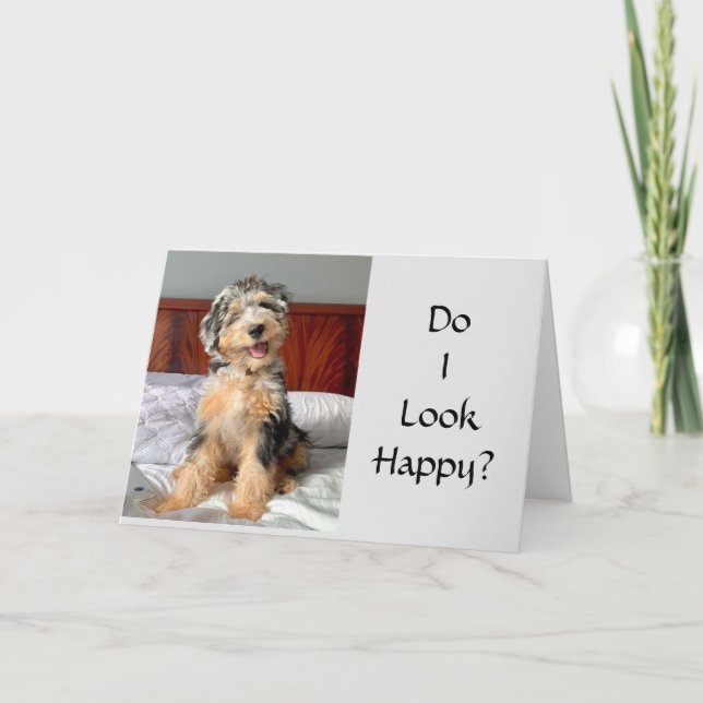 CARTE VOUS SOUHAITE UN JOYEUX "ANNIVERSAIRE PARTAGÉ" (Devant)