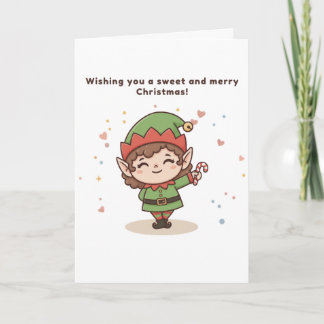 Carte Vous souhaite un Noël doux et joyeux