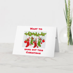 CARTE **VOUS SOUHAITEZ ÊTRE EN CONTACT AVEC VOUS** NOËL