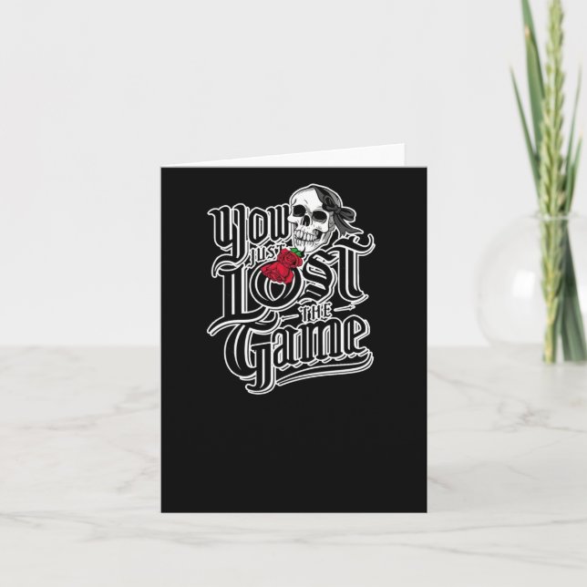 Carte Vous venez de perdre le Sticker de jeu1 (Devant)