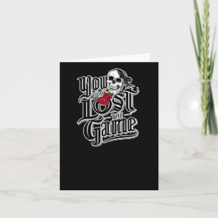 Carte Vous venez de perdre le Sticker de jeu1