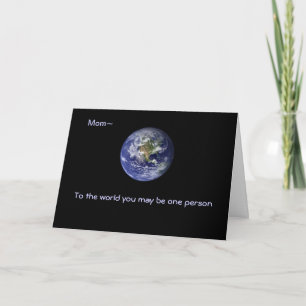 Carte Vous voulez dire le monde