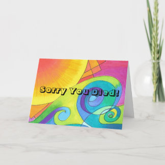 Carte Vous vous sentez mieux maintenant ?