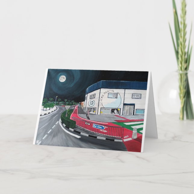 Carte Voyage à la peinture dentaire par Alfred Fox (Devant)