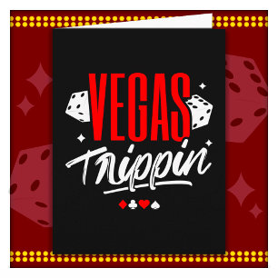 Carte Voyage à Las Vegas pour l'anniversaire des filles 
