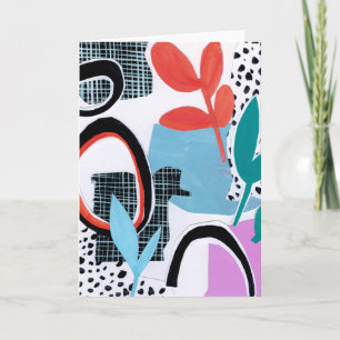 Carte Voyage Abstrait