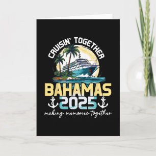 Carte Voyage aux Bahamas 2025 ensemble