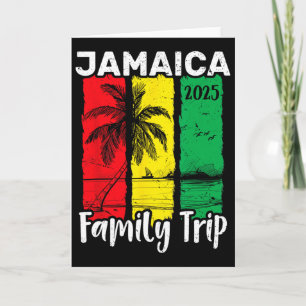 Carte Voyage de famille Jamaïque 2025 Île tropicale Vaca