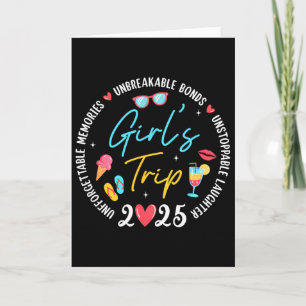 Carte Voyage de filles 2025 Souvenirs Filles Amies Voyag