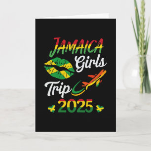 Carte Voyage de filles de Jamaïque pour femmes 2025 Vaca