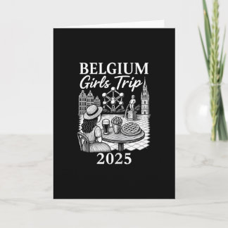 Carte Voyage de filles en Belgique 2025 Voyage de filles