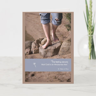 Carte Voyage de l'anniversaire de la récupération