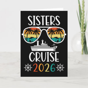 Carte Voyage de soeurs 2026 Croisière de week-end pour f