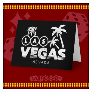 Carte Voyage de vacances en famille Souvenir Las Vegas V
