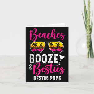 Carte Voyage de week-end pour filles Destin 2026 Plages