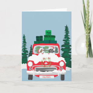 Carte Voyage du jour de Noël