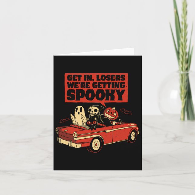 Carte Voyage Éffrayant - Halloween (Devant)