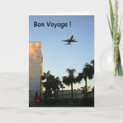Carte Bon Voyage Avion Zazzle Fr